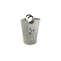 Корзина для белья FIXSEN LOFT STYLE с алюминиевыми ручками бежевая (FX-1012)