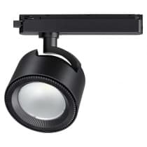 Однофазный трековый светильник IP20 LED 4000K 30W 220-240V PIRUM 358435 PORT NT20 080 черный