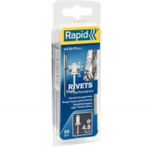 Заклепки из алюминия RAPID 4.8 x 10 мм, 50 шт., 5000387