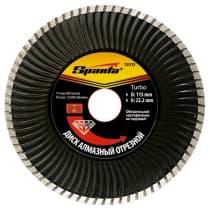 Диск алмазный, отрезной Turbo, 230 х 22,2 мм, сухая резка Sparta 731275