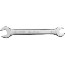 Гаечный ключ рожковый KRAFTOOL 14х17 мм, Cr-V сталь, хромированный 27033-14-17