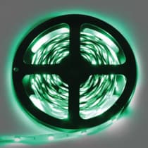 Ecola LED strip PRO-S 7,2W/m 12V IP20 8mm 72Led/m Green зеленая S-гибкая светодиодная лента на катушке 5м. P2LG07SSB