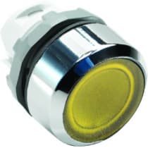 ABB Кнопка MP1-21Y желтая (только корпус) с подсветкой без фиксации 1SFA611100R2103