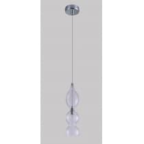 Подвесной светильник Crystal Lux IRIS SP1 B TRANSPARENT