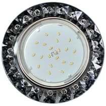 Встраиваемый светильник Ecola H4 5361 GX53 Чёрный FQ53RGECB