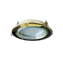 Встраиваемый светильник Ecola GX70 H5 золото FG70H5ECB