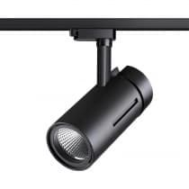Однофазный трековый светильник IP20 LED 4000K 30W 175-245V DEP 358593 PORT NT21 000 черный   NOVOTECH DEP 358593