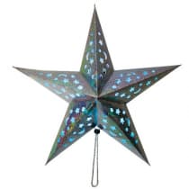 Световая фигура "Звезда" FERON LT101, на батарейках 2*CR2032, , 5LED (RGB), 0,9W, IP20 26964