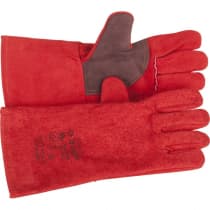 Краги термостойкие ЗУБР XL, спилковые, с подкладкой 11334-XL