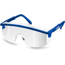 Защитные прозрачные очки ЗУБР ПРОТОН линза увеличенного размера, открытого типа 110481