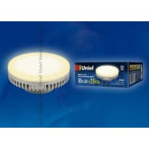 Лампа светодиодная Uniel LED-GX70-10W/WW/GX70 2700K 07165