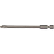 Кованые профессиональные биты KRAFTOOL PZ2, 100 мм, 1 шт 26123-2-100-1