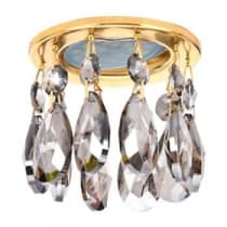 Встраиваемый светильник Ecola MR16 CR1006 GU5.3 Glass золото/тонированный FF16RVECB