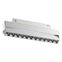 Трековый светильник для низковольного шинопровода IP20 LED 4000K 12W 48V FLUM 358542 SHINO NT21 000 белый   NOVOTECH FLUM 358542
