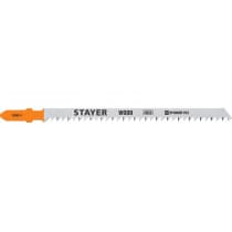 Полотна Stayer, t301cd, для эл/лобзика, hcs, по дереву, t-хвост., шаг 3мм, 90мм, 2шт 15982-4_z02
