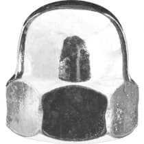 Оцинкованная гайка ЗУБР DIN 1587 колпачковая, M10, 5 кг 303680-10