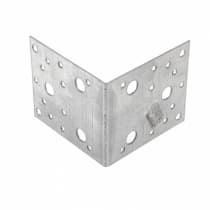 Крепежный уголок 2 мм, КU 105 x 105 x 90 мм Россия Сибртех 46406