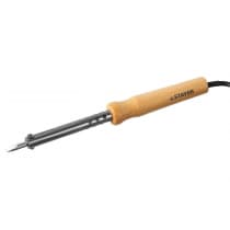 Электропаяльник STAYER 60 Вт, 220 В, клин, деревянная рукоятка Maxterm 55310-60