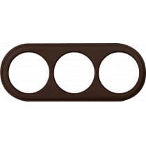 Рамка на 3 Werkel Legend WL15-frame-03 поста венге 4690389100956