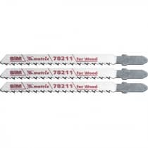 Полотна для электролобзика по дереву, 3 шт, T101BF, 75 x 2,5 мм, Bimetal Matrix Professional 78211