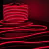 Гибкий неон 9.6W 120Led 2835 IP67 односторонний красный, 100 м Elektrostandard LS001 220V