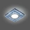 Встраиваемый светильник Gauss Backlight BL032 черный кристалл/хром GU5.3 Led 4100K
