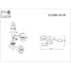 Потолочная люстра Evoluce Faema SLE6006-502-04