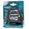 Рулетка Magnetisch 5 м х 19 мм, обрезиненный корпус, автоматическая фиксация, Нейлоновое покрытиеытие, зацеп с магнитом Gross 32571