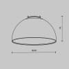 Трековый светильник Maytoni Bowl TR126B-20W3K-W