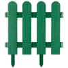 Забор декоративный GRINDA 29х224 см, зеленый ШТАКЕТНИК 422209-G