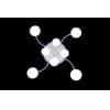 Потолочная люстра HIGH-TECH LED LAMPS HIGH-TECH LED LAMPS 82015 Natali Kovaltseva