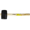 Киянка резиновая черная с деревянной ручкой STAYER 680 г 20505-75