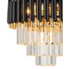 Подвесная люстра Darian DARIAN 76017/5C GOLD BLACK Natali Kovaltseva