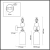 Бра Odeon Light Bizet 4893/1WA