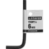 Имбусовый ключ STAYER 6 мм 27405-6