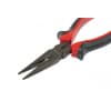 Длинногубцы прямые Black Nickel, 160 мм, двухкомпонентные рукоятки Matrix 17158