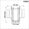 Соединитель угловой Novotech Smal 135283
