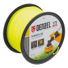 Леска для триммера квадрат, 2,4мм х 175м, на DIN катушке FLEX CORD Denzel 96292