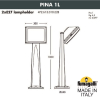 Садовый светильник-столбик FUMAGALLI PINA 1L 4P2.613.010.AYF1R