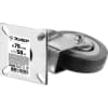 Колесо поворотное ЗУБР 75 мм, 50 кг 30956-75-S