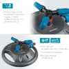 GRINDA PROLine RR-B, 121 м2 полив, на подставке, 3 сопла, распылитель круговой 429315