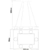 Подвесной светильник Natura Natura 152.6 LED VENGE Lucia Tucci