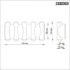 Ландшафтный настенный светильник IP54 LED 4000K 10W 85-265V CALLE 358569 STREET NT21 000 темно-серый   NOVOTECH CALLE 358569