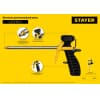 STAYER ULTRA пистолет для монтажной пены, нейлоновый корпус 06860_z02