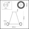 Подвесной светильник Odeon Light Mirage 5030/128L