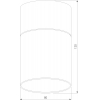 Точечный светильник Elektrostandard Lumen 25047/LED