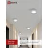 Светильник потолочный IN HOME НПБ DECO-GX53-GS-CH под лампу GX53 82х43мм хром 4690612046389