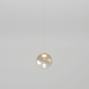 Подвесной светильник Eurosvet Wonder 50234/1 LED янтарный