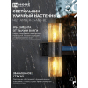Светильник уличный настенный двусторонний IN HOME НБУ AMBER-2хA60-BL алюминиевый черный IP54 4690612052885