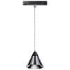 Трековый св-к для низков.шинопровода IP20 LED 4000K 10W FLUM 358405 SHINO NT20 029 хром/черн